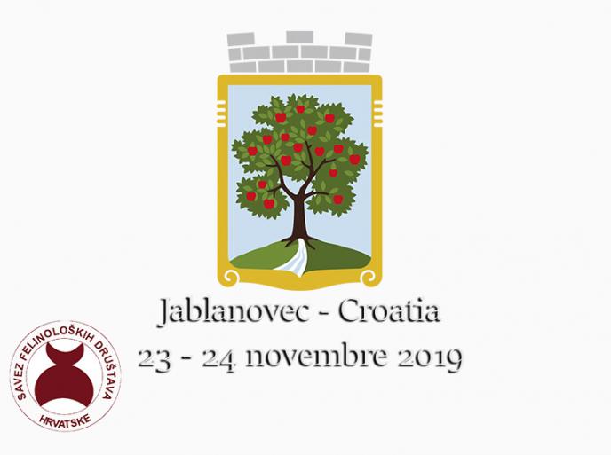 23 - 24 novembre International Cat Shows SFDH FIFe - Jablonovec Croatia