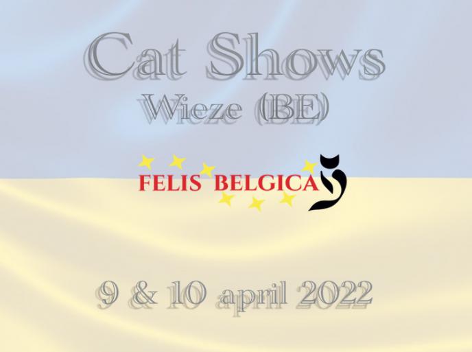 9 e 10 april 2022 Wieze Belgium Expo FIFe- Felis Belgica