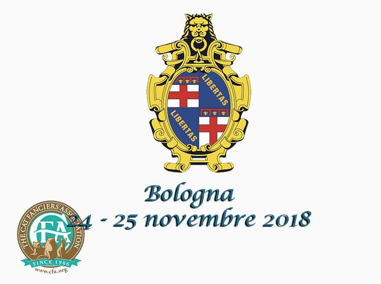 24 e 25 novembre 2018 American Cat Show CFA Bologna