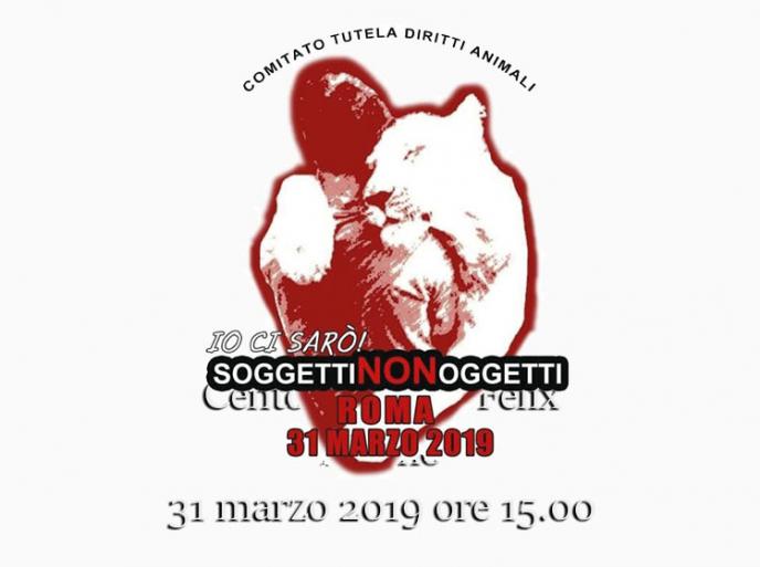 31 marzo 2019 Manifestazione Diritti Animali 