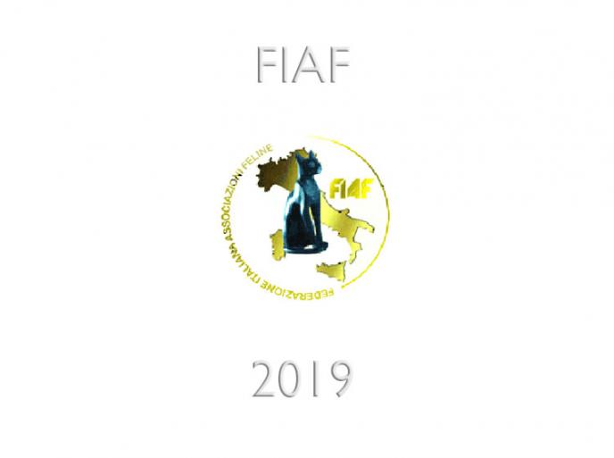 Calendario expo 2019 - FIAF - WCF - Italia 