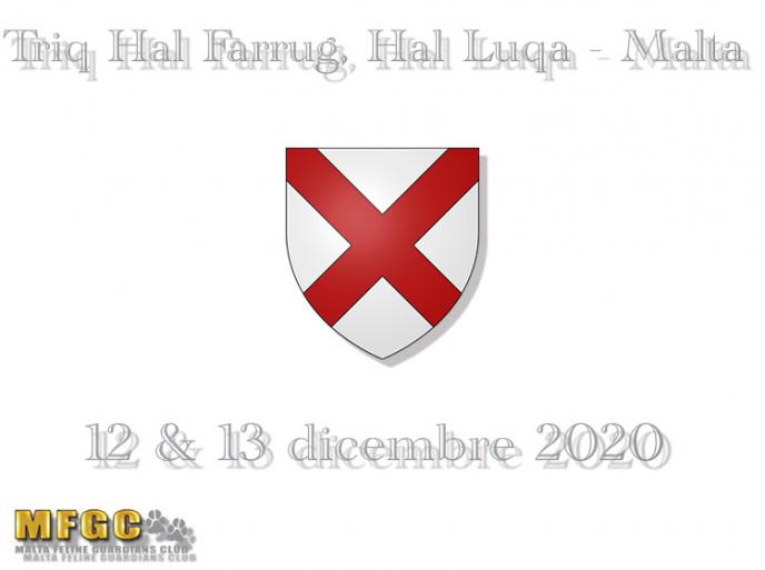 12 - 13 dicembre 2020 109th & 110th International Cat Show MGFC WCF Malta