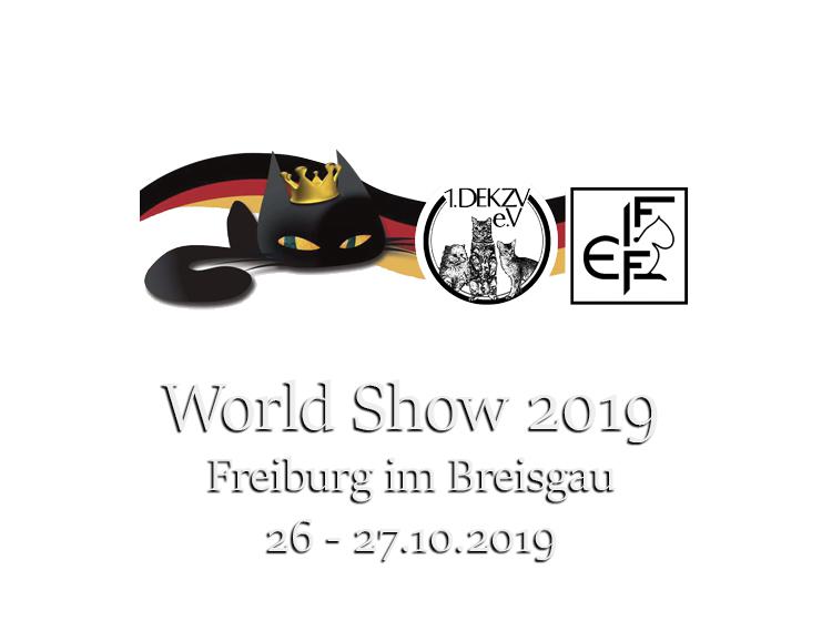 26-27 ottobre 2019 World Show FIFe Freiburg Germania